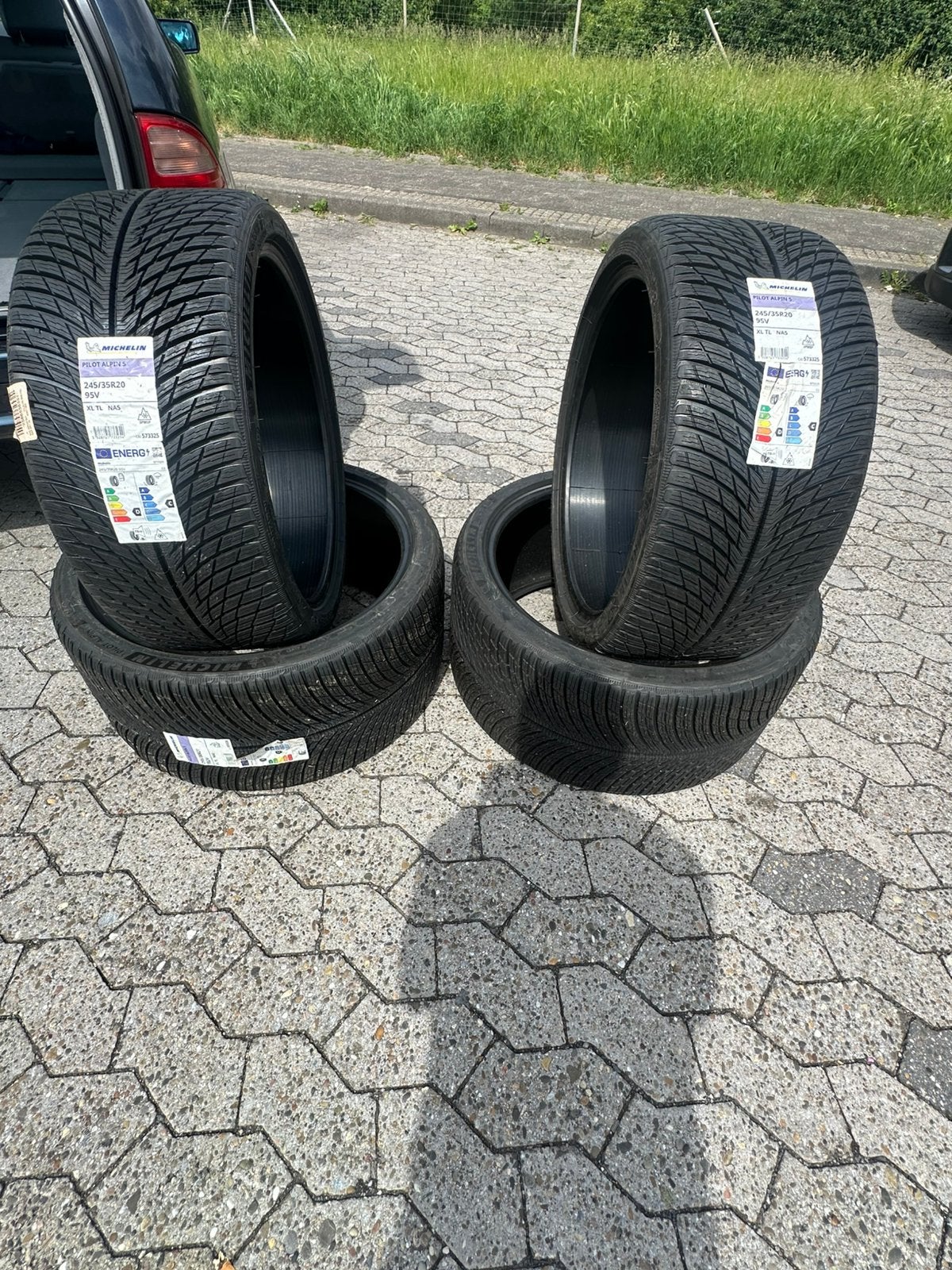 NIEUW Michelin Pilot Alpin 5 Porsche 911 245 35 20 295 30 21, Auto-onderdelen, Banden en Velgen, Ophalen, 245 mm, Nieuw, Winterbanden