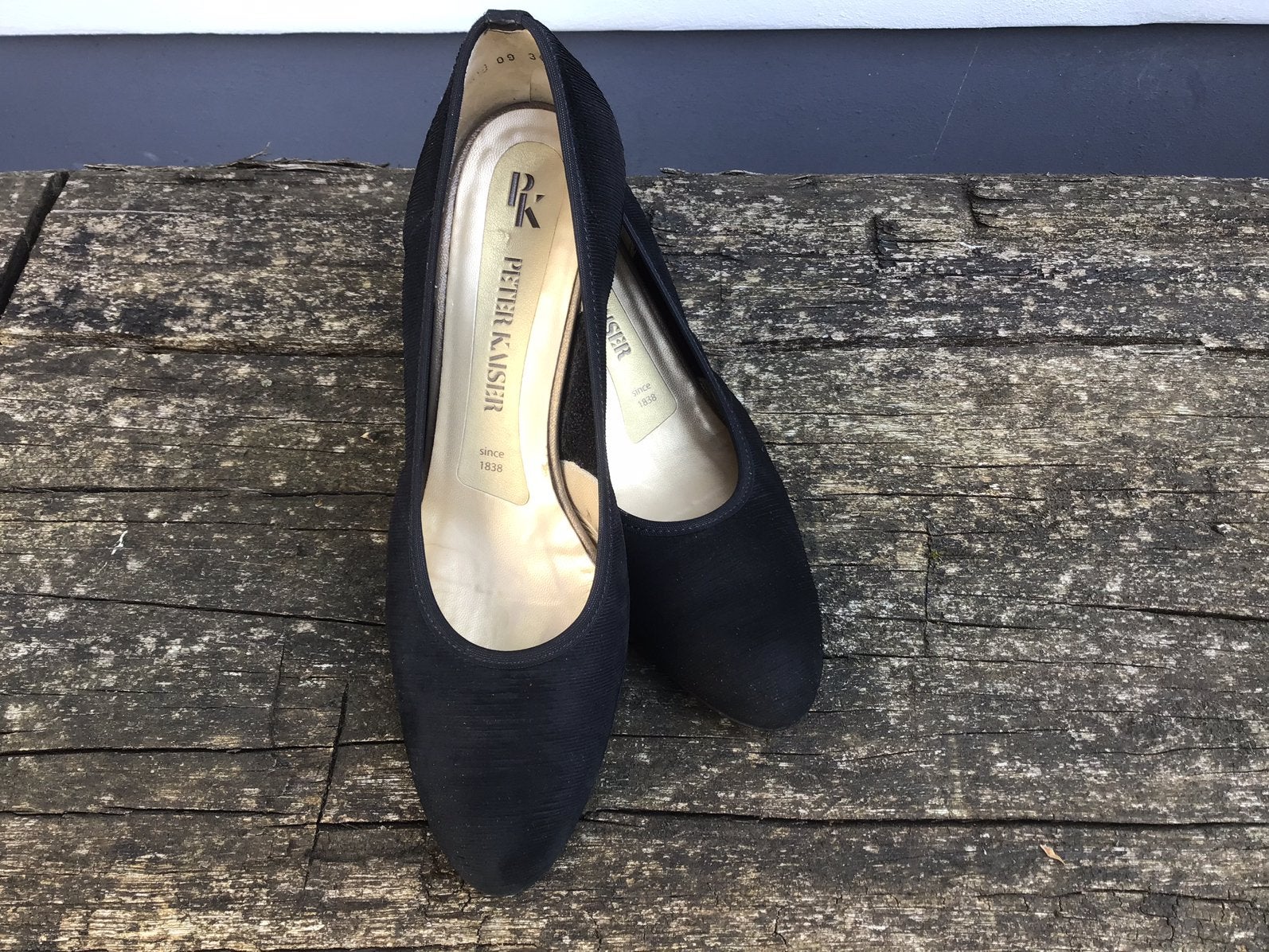 Peter Kaiser - zwarte pumps - maat 38/5,5, Kleding | Dames, Schoenen, Ophalen of Verzenden, Zo goed als nieuw, Zwart