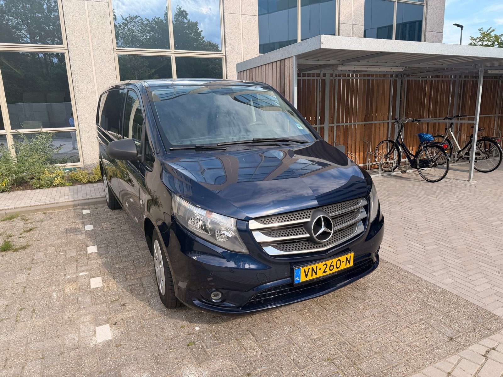 Mercedes-Benz Vito 1.6 CDI 65KW 2015, Auto's, Bestelauto's, Voorwielaandrijving, Euro 5, 1814 kg, Zwart