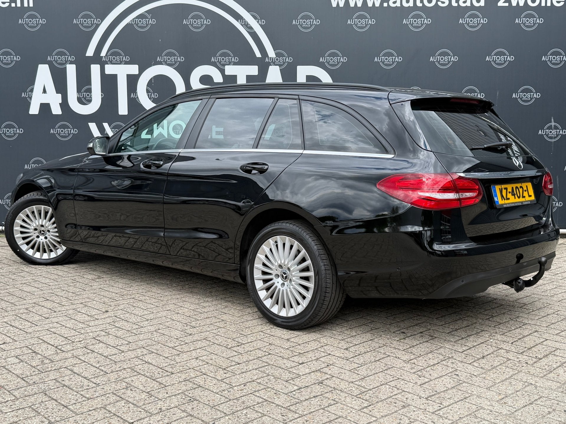 Mercedes-Benz C-klasse Estate 160 Ambition NL-Auto / NAP / A, Auto's, 4 cilinders, Zwart, Handgeschakeld, 735 kg