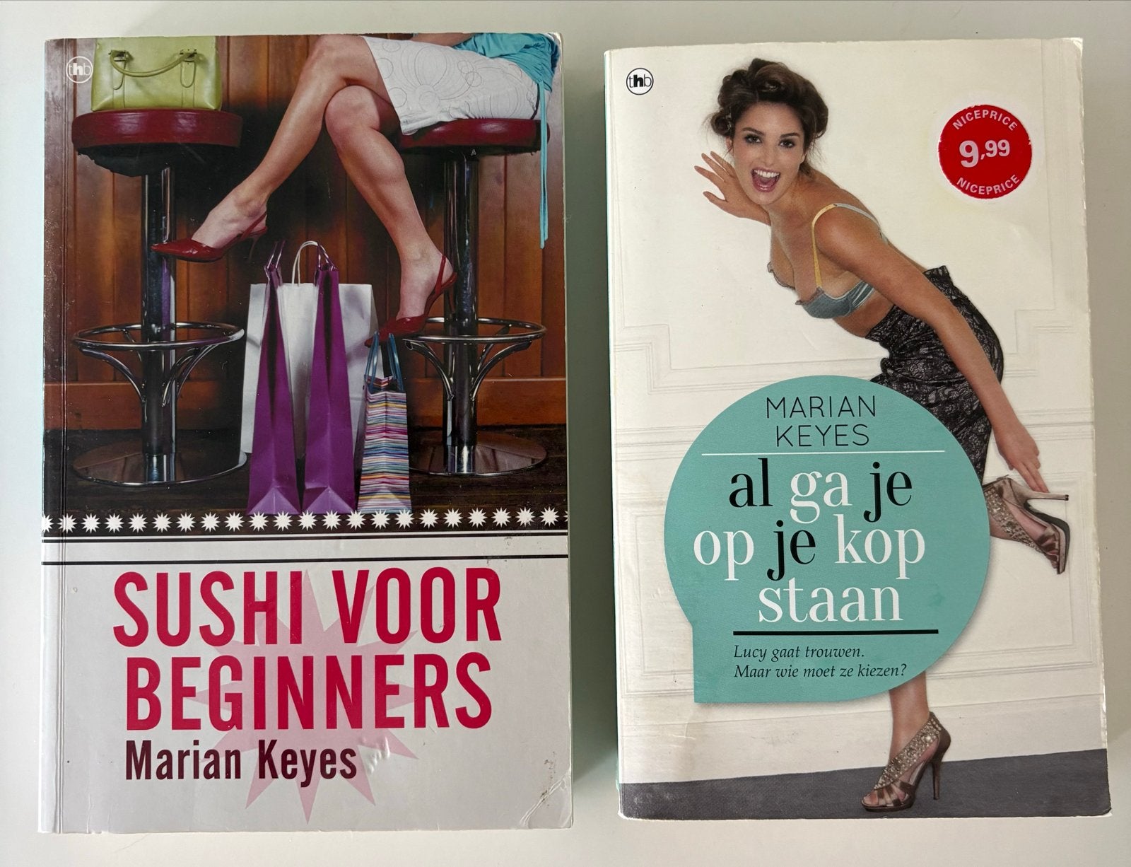 Sushi voor Beginners & Al ga je op je kop staan.Marian Keyes, Ophalen of Verzenden, Gelezen, Nederland