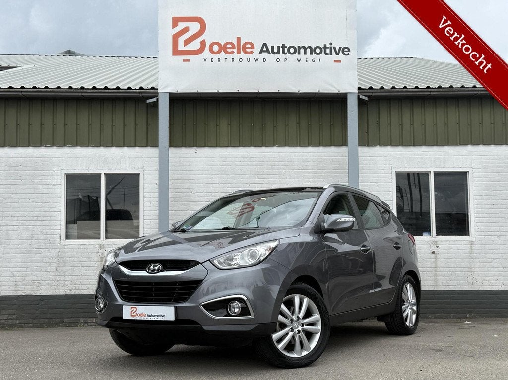 Hyundai ix35 2.0i i-Catcher Aut / Full Options! / Pano. dak, Auto's, Hyundai, Bedrijf, iX35, ABS, Achteruitrijcamera, Airbags