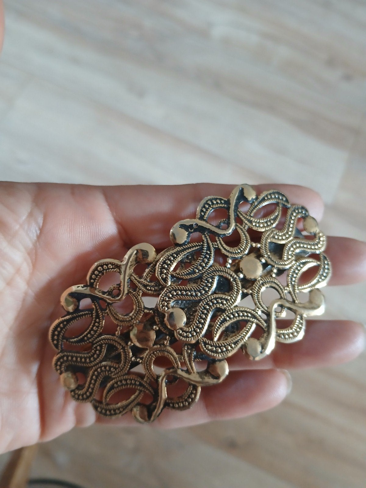 Vintage haarspeld, Sieraden, Tassen en Uiterlijk, Ophalen of Verzenden, Zo goed als nieuw, Haarspeld