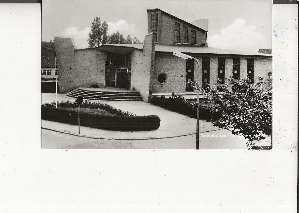 Schipluiden St Jacobuskerk G Haring, Ophalen of Verzenden, Ongelopen, Zuid-Holland
