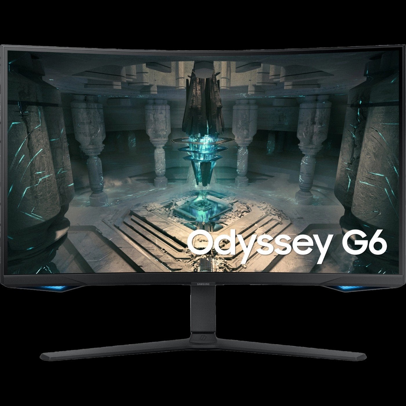 Samsung Odyssey G6 G65B 1440p 240Hz Curved Gaming Monitor, Curved, VA, Zo goed als nieuw, Quad HD (2K)