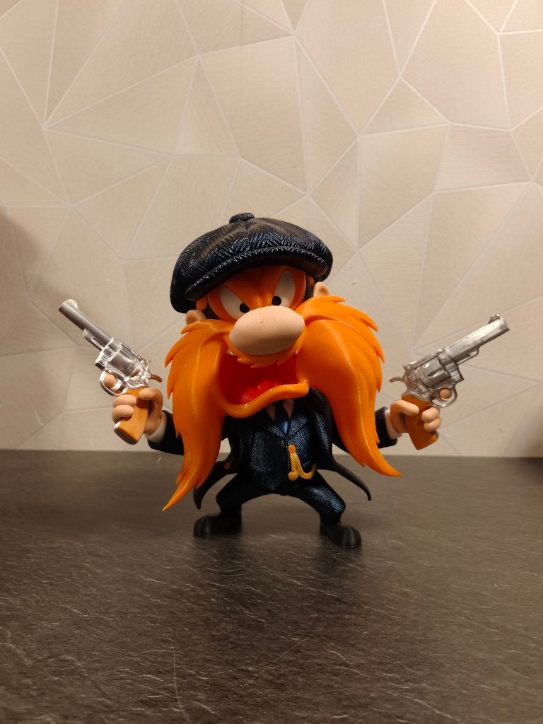 Yosemite Sam Peaky Blinders Beeldje (28 cm), Ophalen of Verzenden, Zo goed als nieuw, Mens