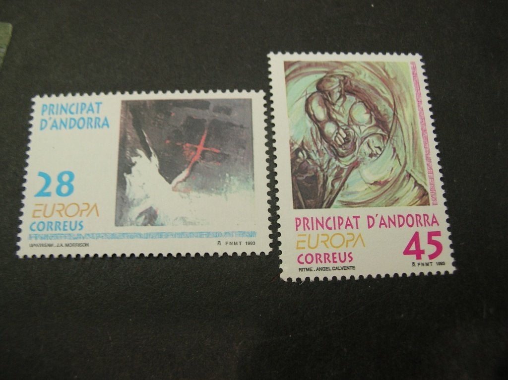 Cept/Verenigd Europa Spaans Andorra 1993, Ophalen of Verzenden, Overige landen, Postfris