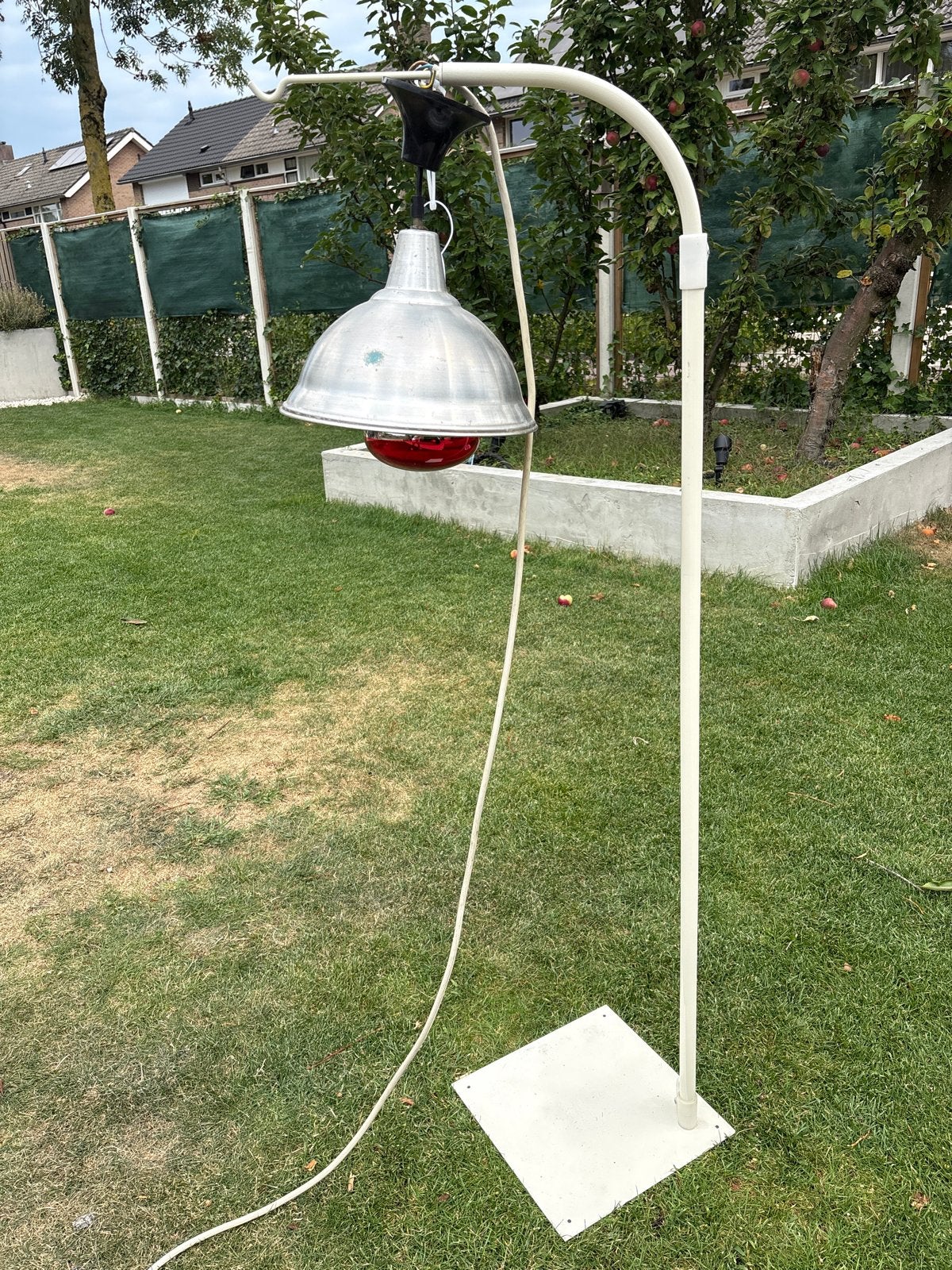 Warmtelamp nestje, Ophalen