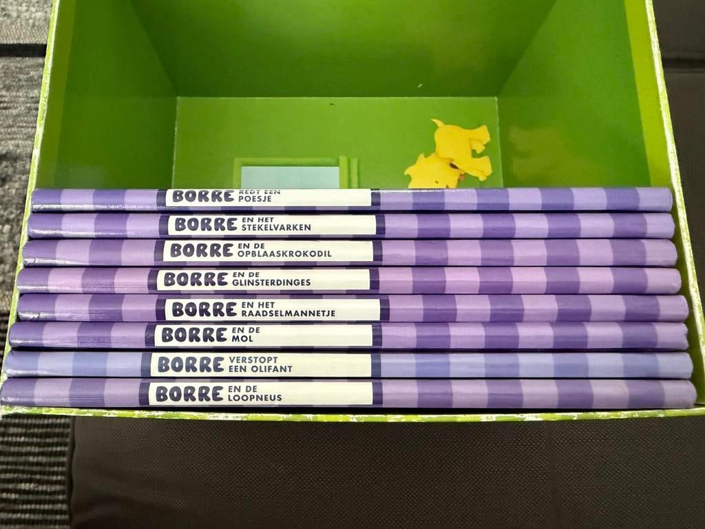 8 paarse groep 1/2 BORRE boekjes, Boeken, Kinderboeken | Kleuters, Zo goed als nieuw, Fictie algemeen, Jongen of Meisje, Ophalen of Verzenden