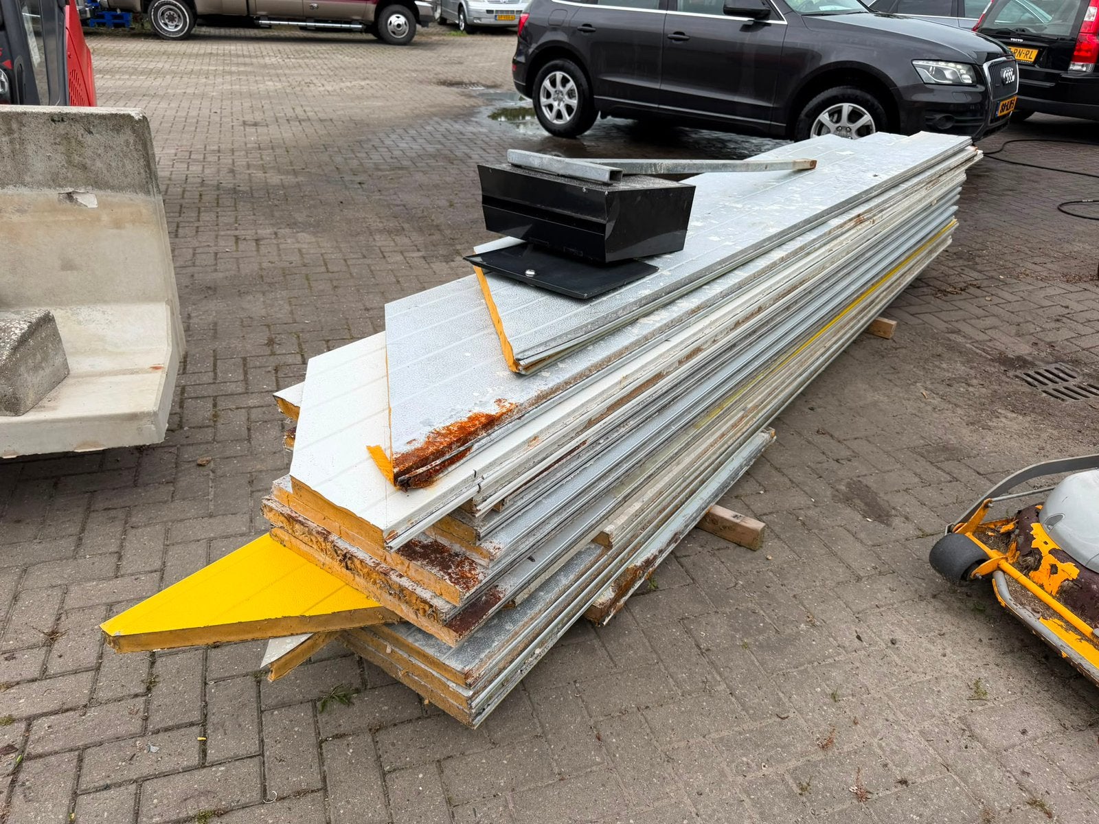 Isolatieplaten Isolatie, Doe-het-zelf en Verbouw, Platen en Panelen, Ophalen, Gebruikt, Overige materialen