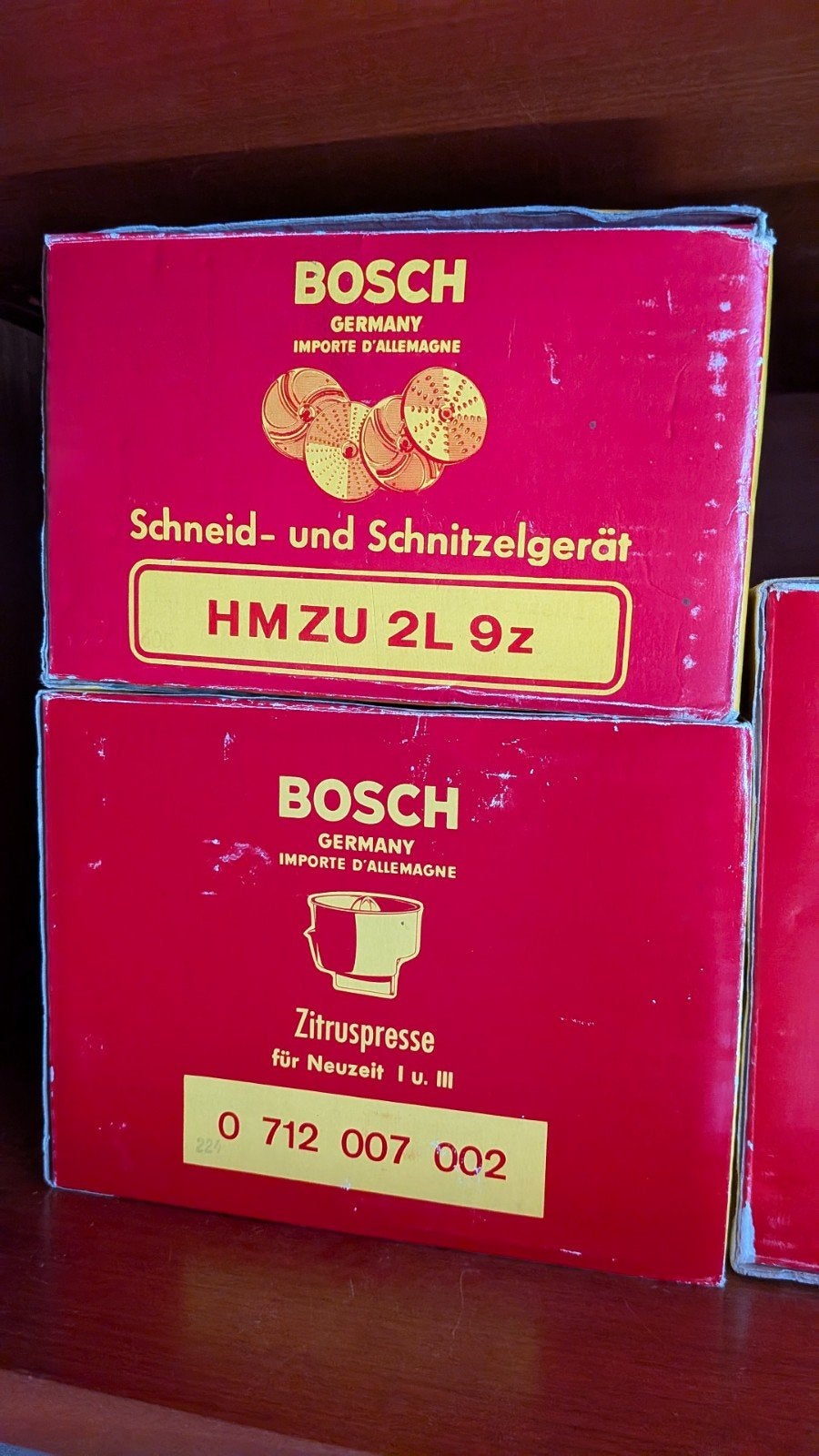 Vintage Bosch keukenmachine accessoires - Zeldzaam!, Ophalen of Verzenden