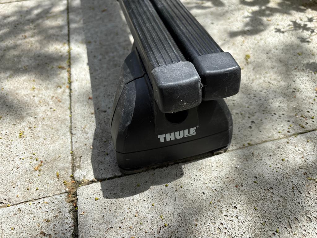 dakdragers Thule Audi A4, Auto diversen, Dakdragers, Ophalen, Zo goed als nieuw