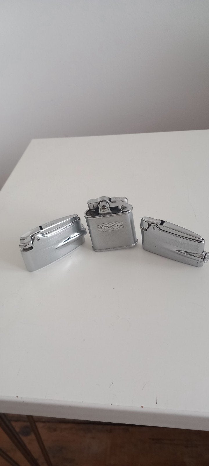 3 Oude Ronson Aanstekers - Vintage Collectie, Verzamelen, Ophalen of Verzenden, Gebruikt, Aansteker