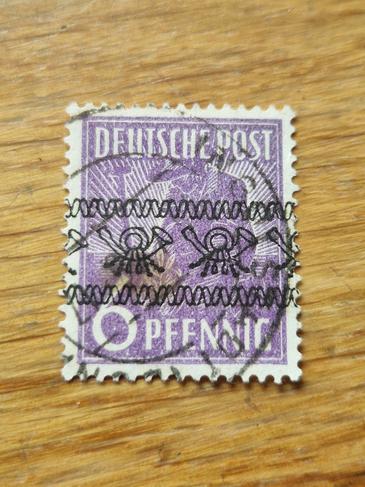Amerikaanse en Britse zone gestempeld nr 37 I niet gekeurd, Ophalen of Verzenden, Overige periodes, Gestempeld