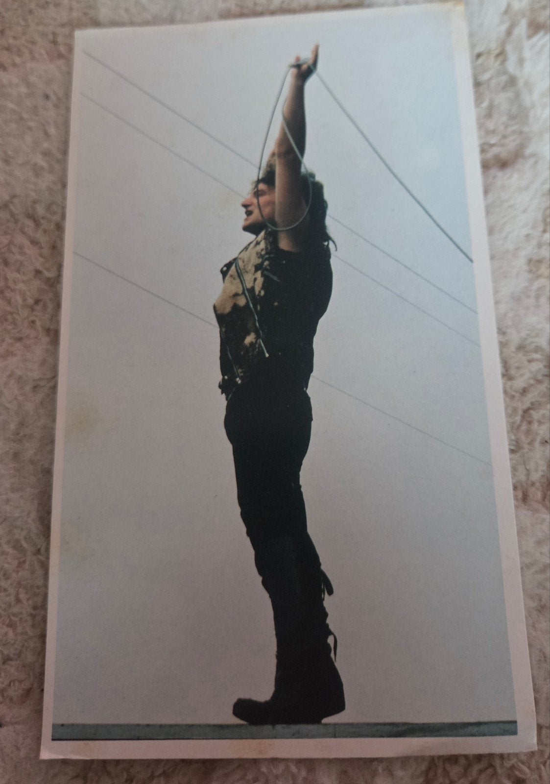 Bono - U2 - Brutus Fotografie 1986, Verzamelen, Verzenden, 1980 tot heden, Ongelopen, Sterren en Beroemdheden