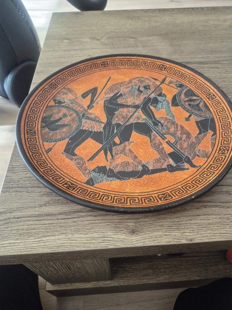 Griekse keramische bord, Antiek en Kunst, Ophalen