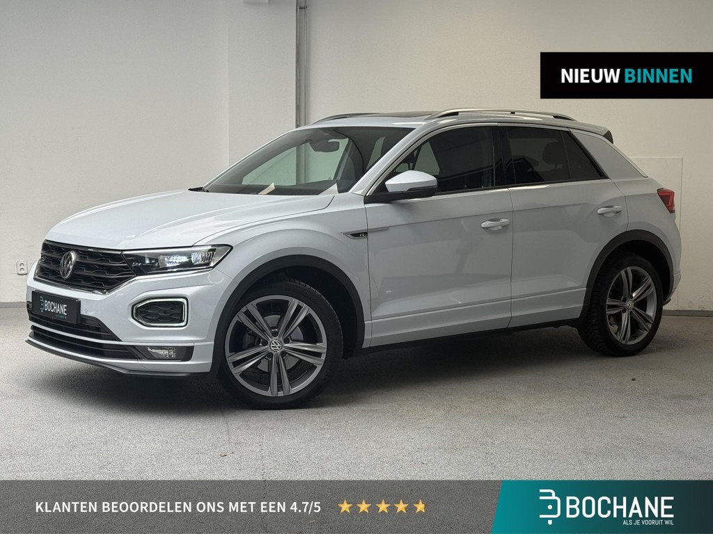 Volkswagen T-Roc 1.5 TSI 3x R-Line | PANO | CAMERA | CARPLAY, Auto's, 4 cilinders, Wit, Origineel Nederlands, Bedrijf