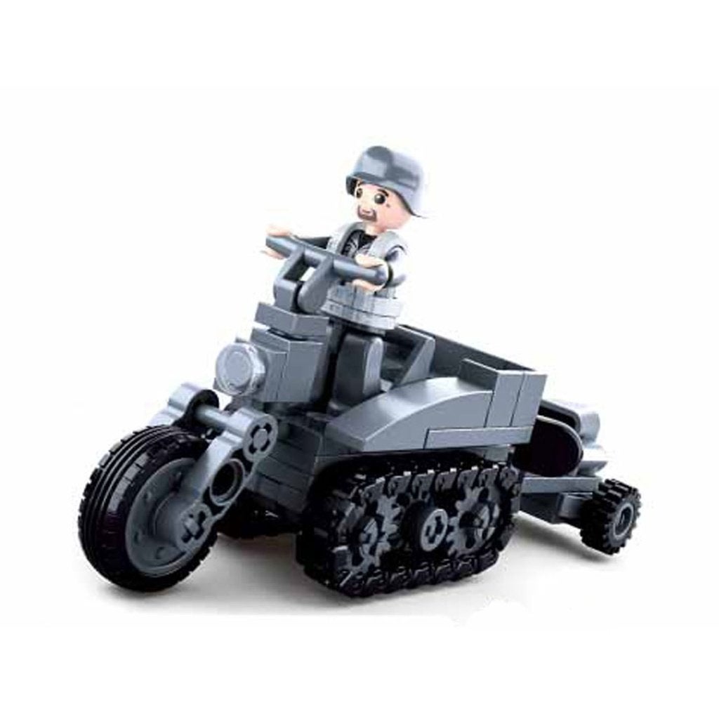 🎁 WW2 Bouwstenen - C22 - Duitse SD.KFZ.2 motor 🎁, Ophalen of Verzenden, Nieuw