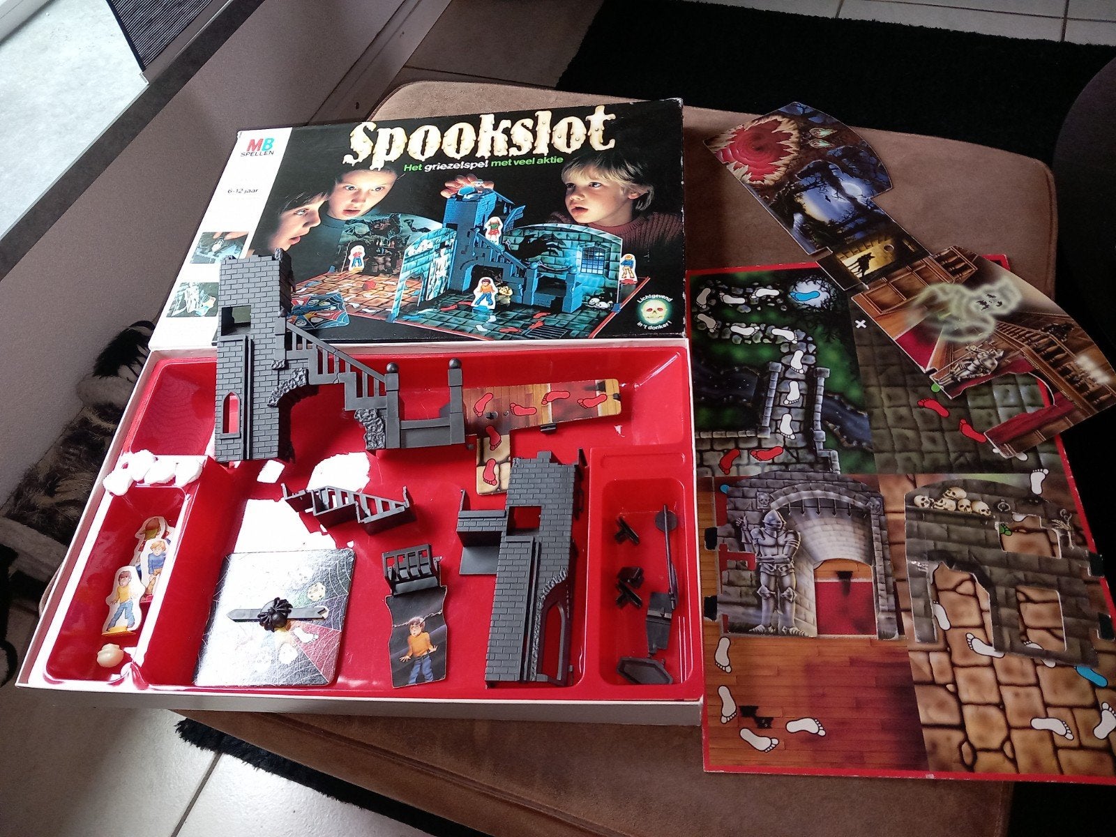 Spookslot bordspel, Gebruikt, Onbekend, Ophalen of Verzenden, Onbekend