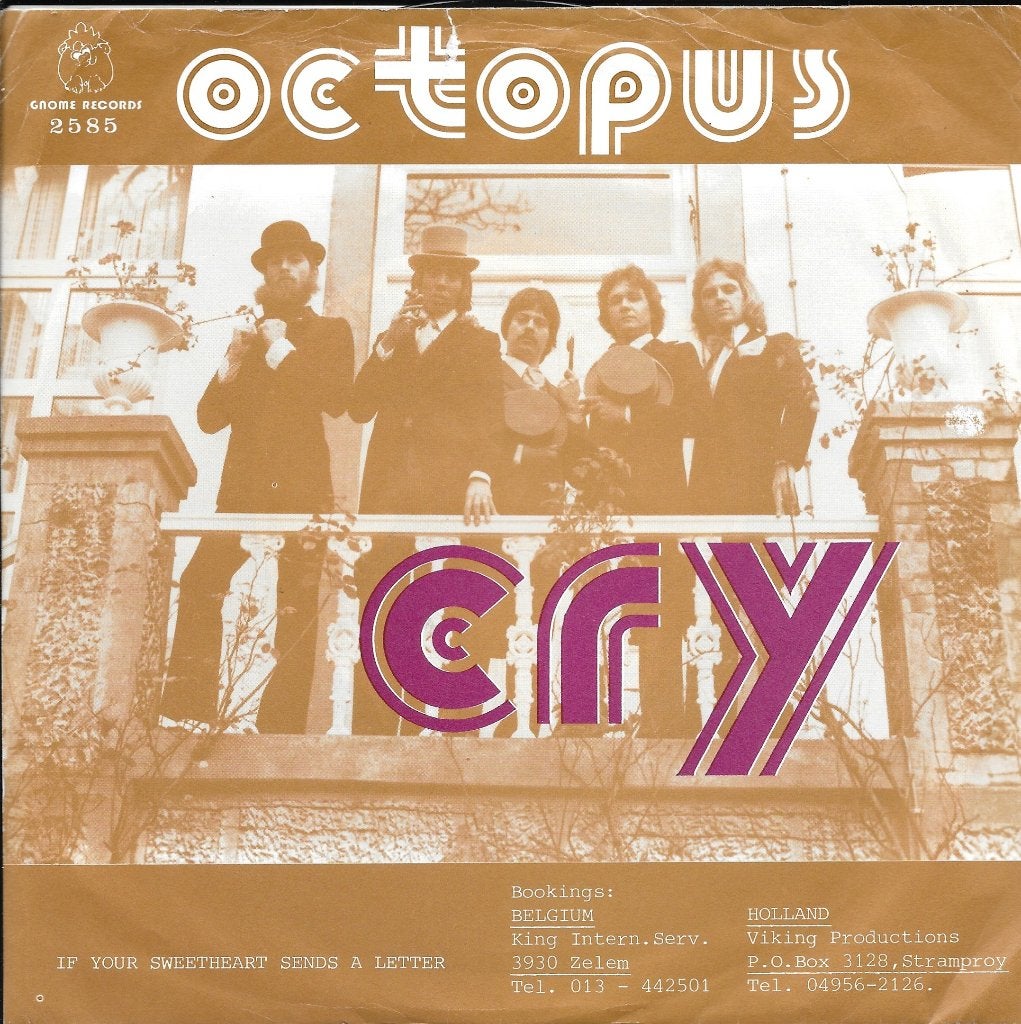 Vinyl Single Octopus, Cd's en Dvd's, Vinyl Singles, Ophalen of Verzenden, Gebruikt, Pop