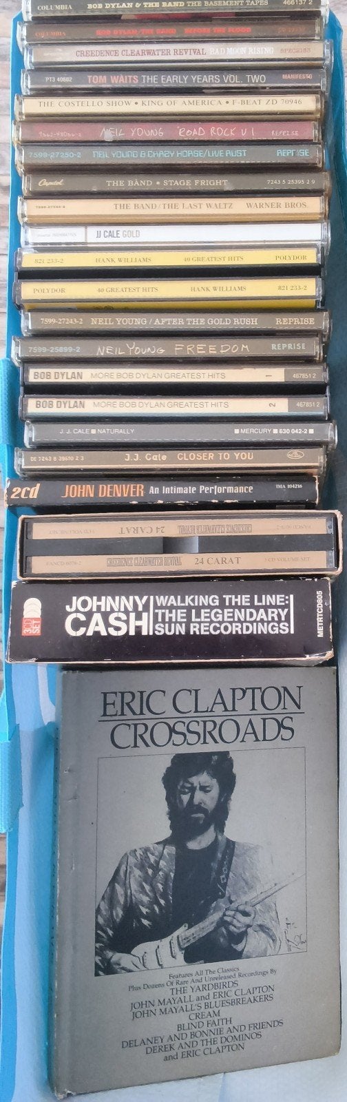 Foto 3 van cd collectie o.a.Springsteen, Dylan, Neil Young, 120 cd s