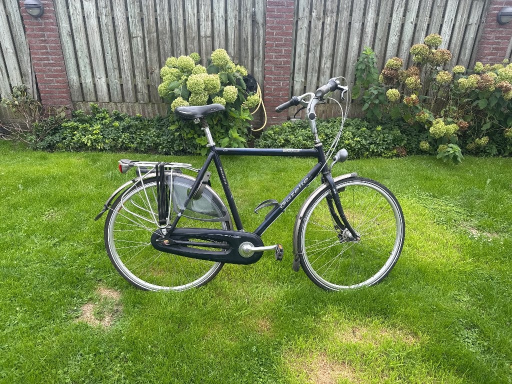 Gazelle fiets, Gebruikt, Versnellingen, Ophalen of Verzenden, 57 tot 61 cm