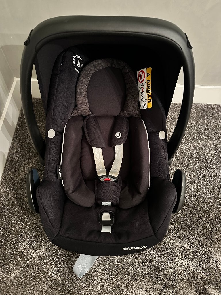 (Autostoeltje) Maxi-Cosi Rock incl. Isofix systeem (zwart), Ophalen, Gebruikt, Zijbescherming, Isofix