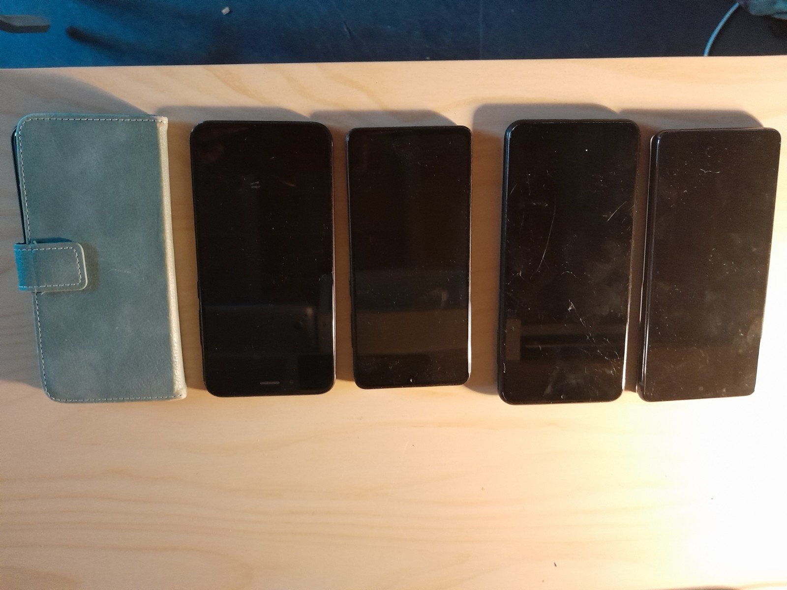 5 x defecte smartphone, Ophalen of Verzenden, Niet werkend, Overige merken