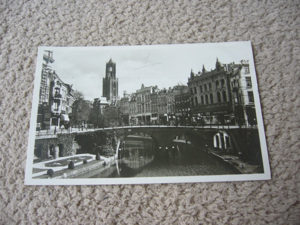 UTRECHT  =  OUDE GRACHT, Ophalen of Verzenden, 1940 tot 1960, Ongelopen, Utrecht