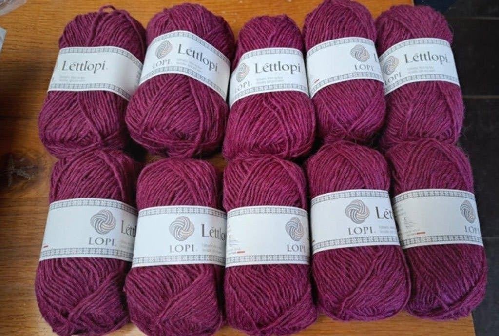 10 bollen istex Lettlopi kleur 1705 100% wol, Breien of Haken, Nieuw, Ophalen of Verzenden, E