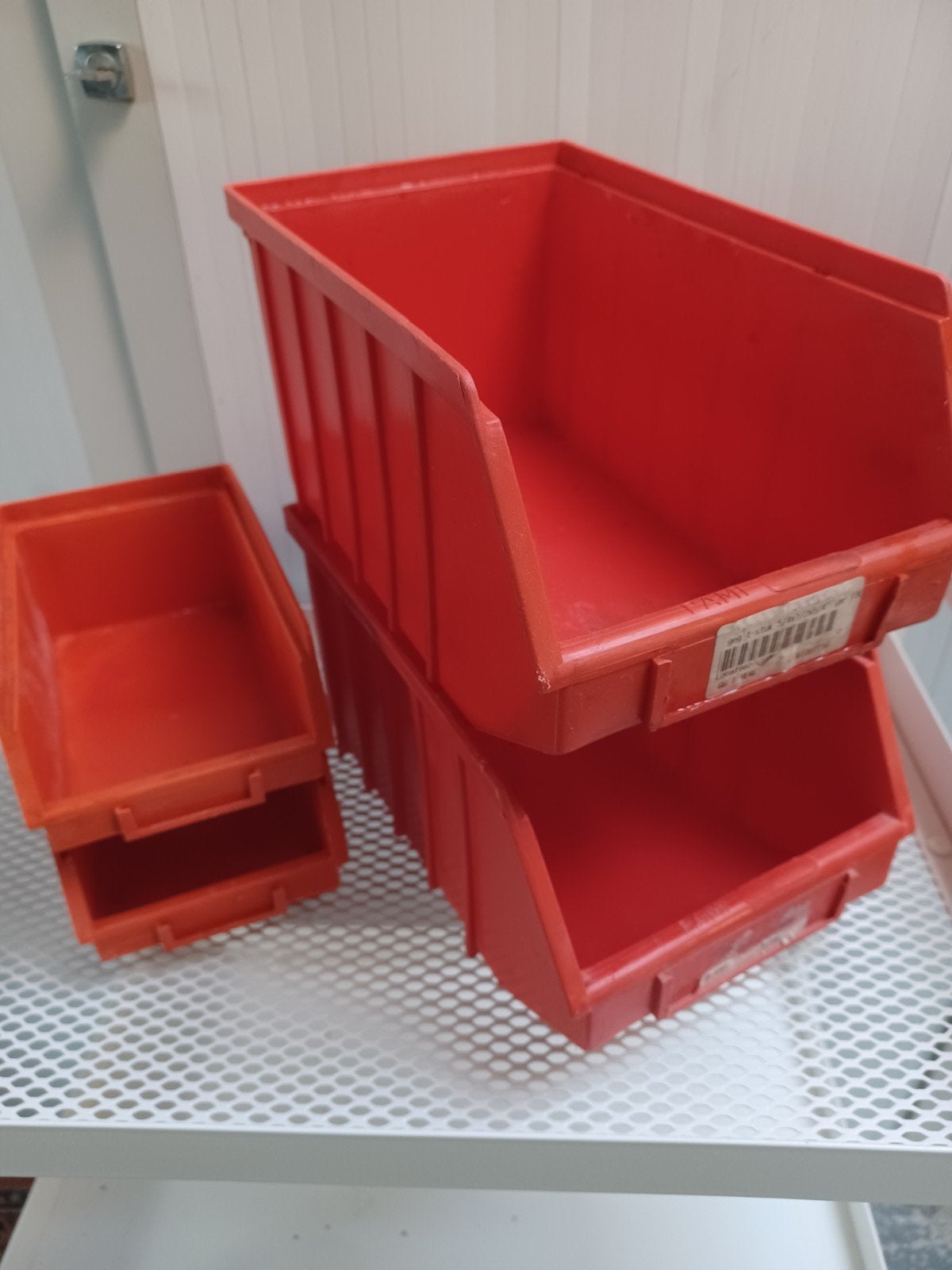 Handige Opbergbakken - Ideaal voor Werkplaats of Garage, Gebruikt, Ophalen of Verzenden, Minder dan 40 cm, Minder dan 35 cm