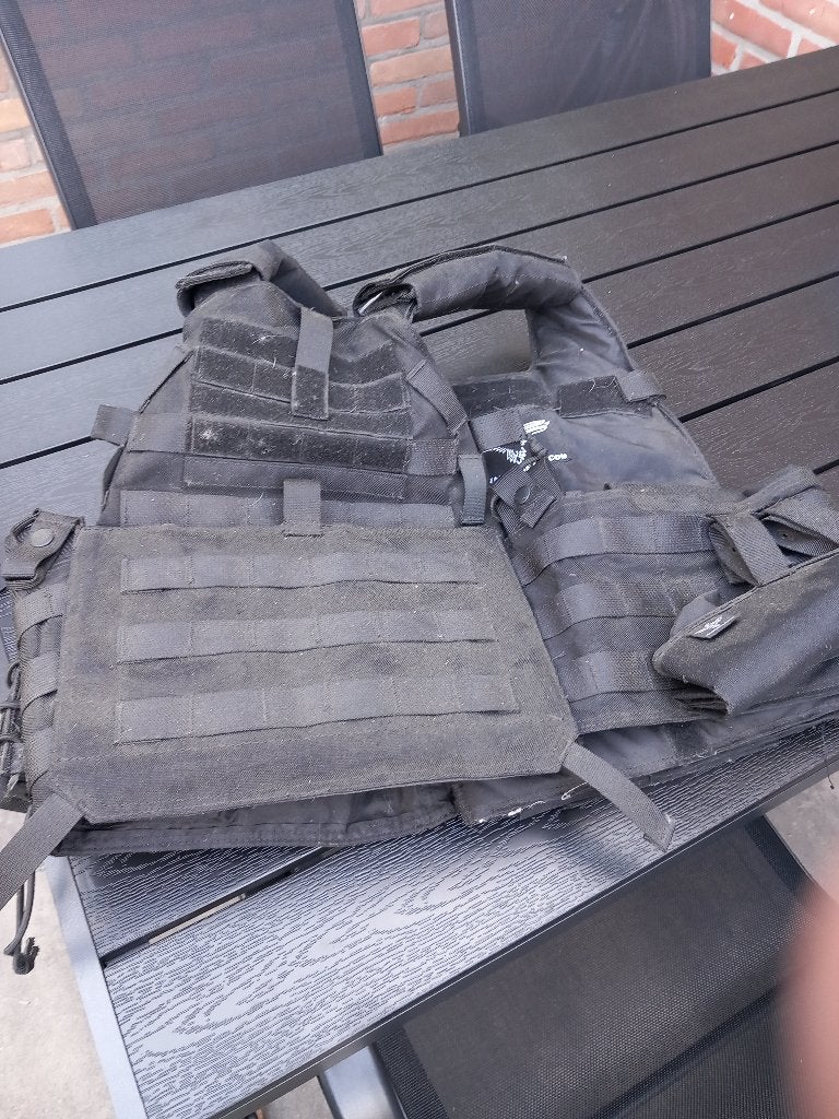 Airsoftvest, Ophalen, Gebruikt