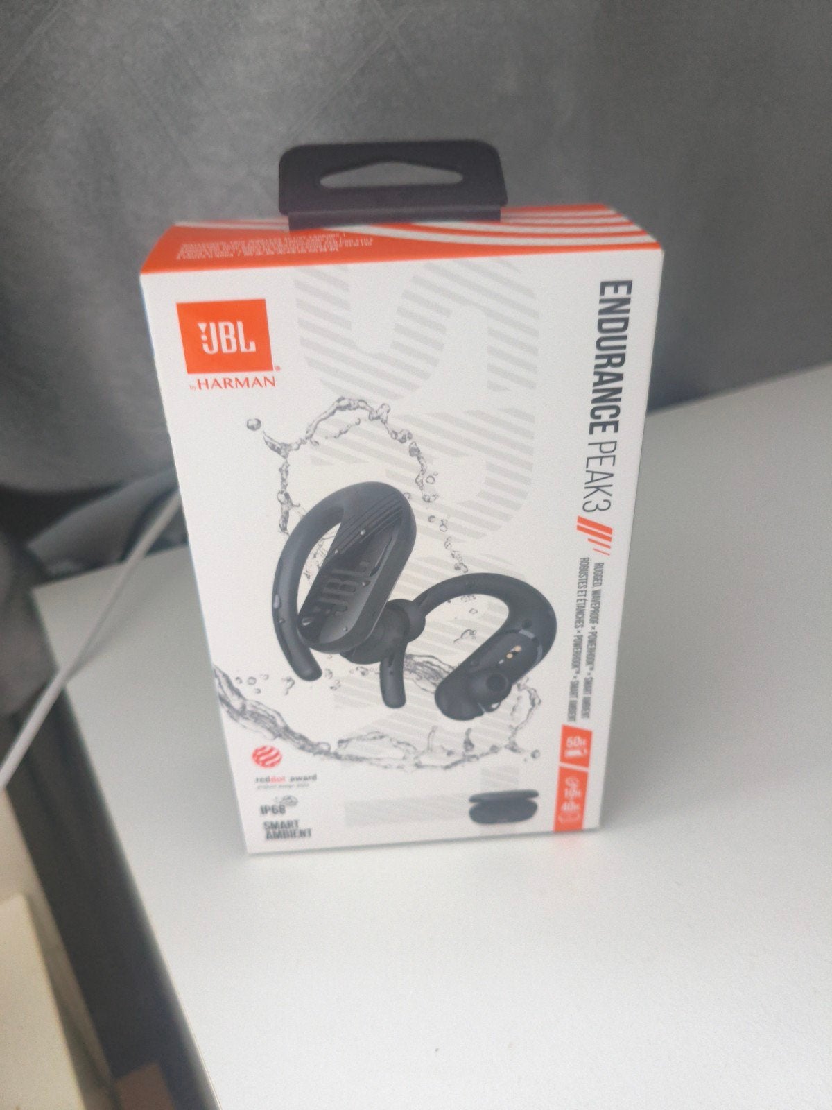 JBL Endurance Peak 3 Draadloze In-ear Koptelefoon Zwart, In-ear, JBL, Nieuw, Ophalen of Verzenden