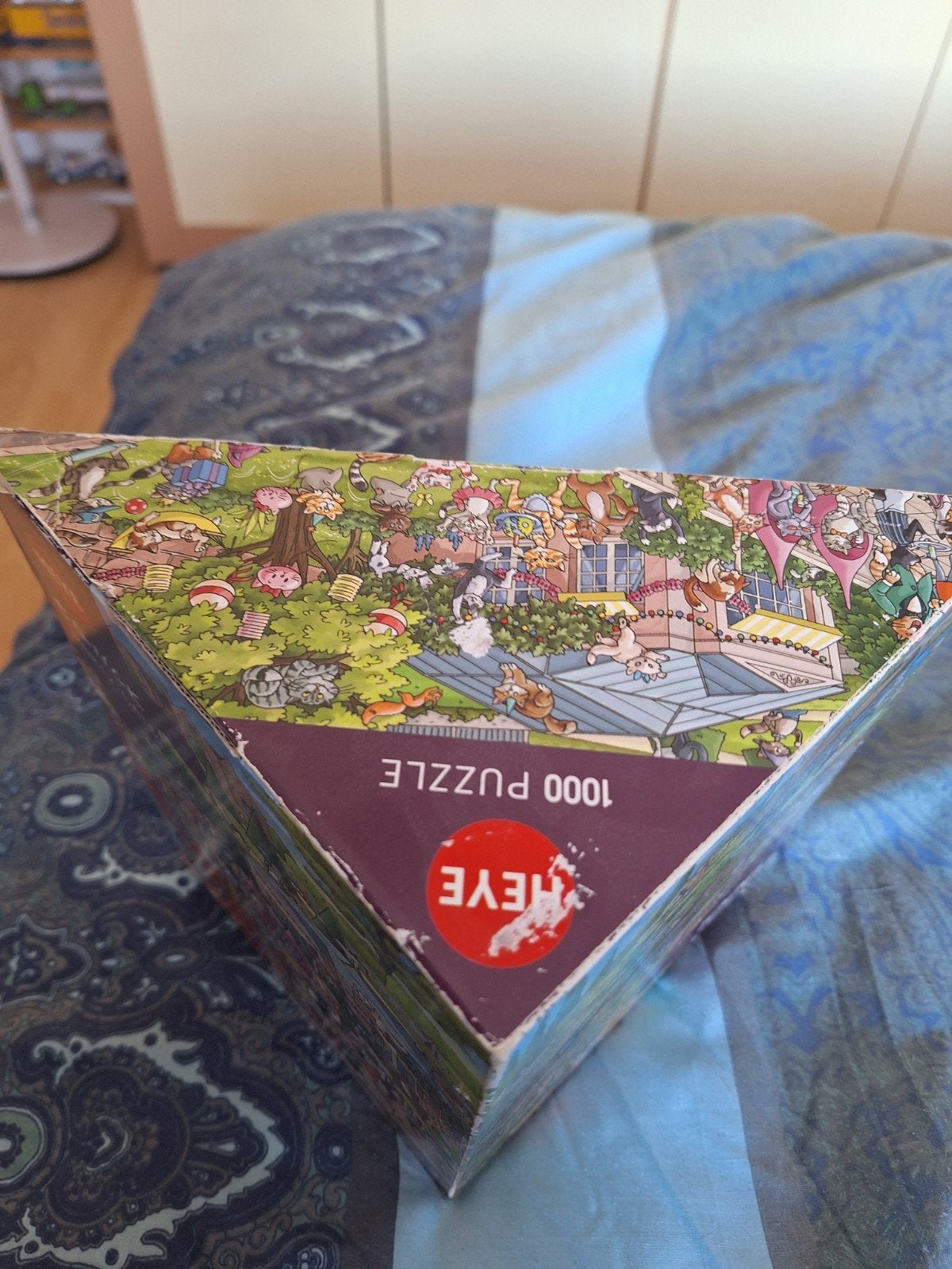 mooi heye puzzel 1000, Ophalen, 500 t/m 1500 stukjes, Zo goed als nieuw, Legpuzzel