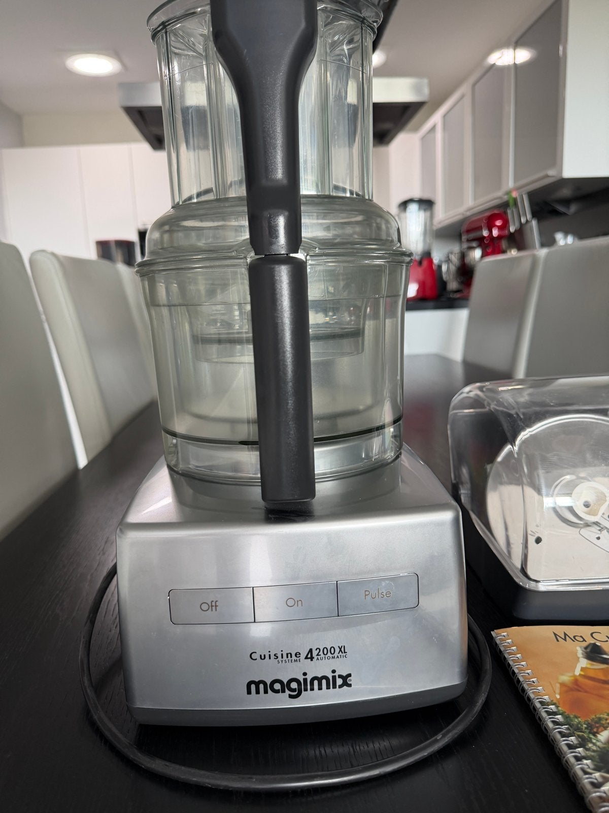 Magimix Cuisine Systeme 4200XL Foodprocessor, Witgoed en Apparatuur, Keukenmixers, Ophalen, Zo goed als nieuw, 2 tot 3 liter, Vaatwasserbestendig