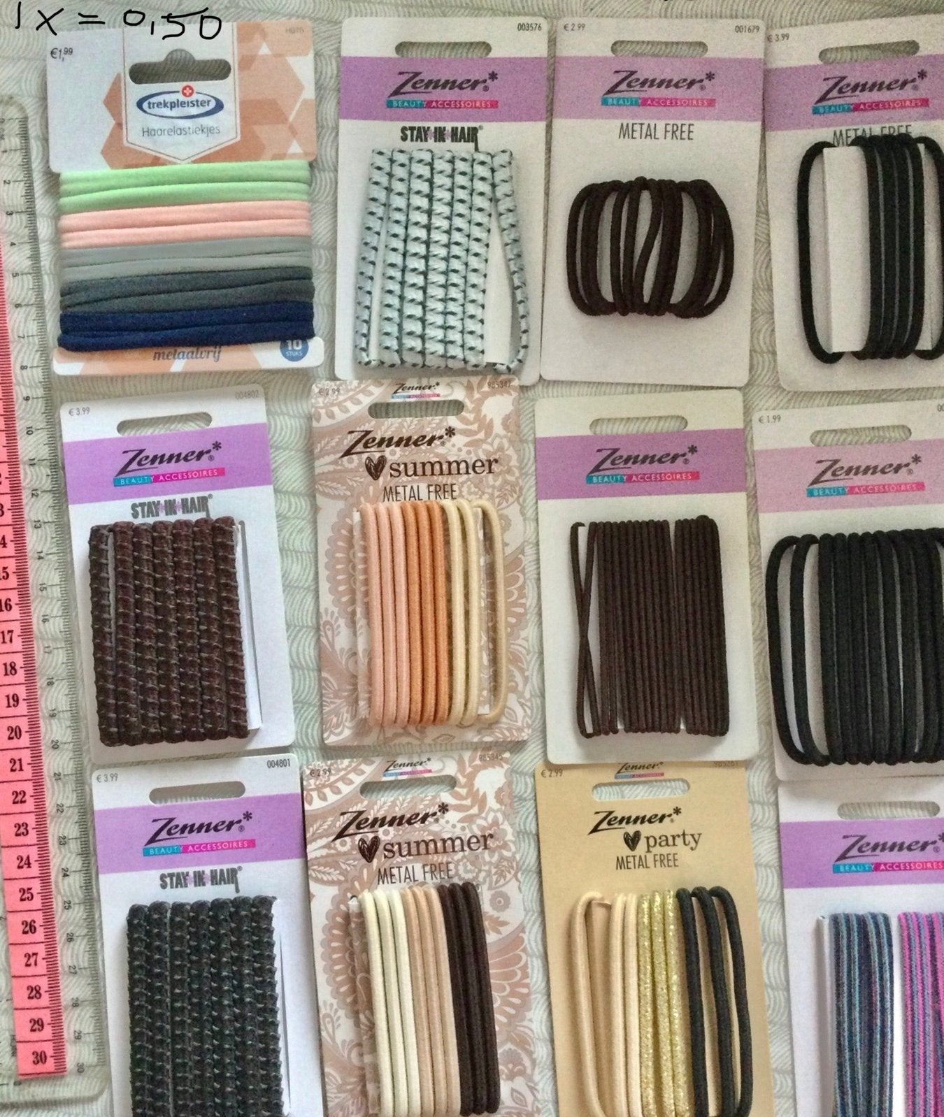 Haar elastiekjes speldjes diadeem nw, Sieraden, Tassen en Uiterlijk, Uiterlijk | Haarverzorging, Ophalen of Verzenden, Nieuw, Pruik of Haarverlenging