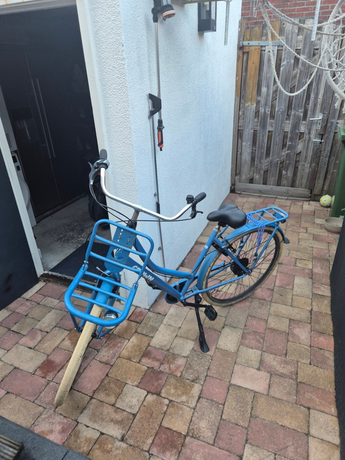 Crown transportfiets met 7 versnellingen, Fietsen en Brommers, Velgrem, Versnellingen, Ophalen, Overige merken
