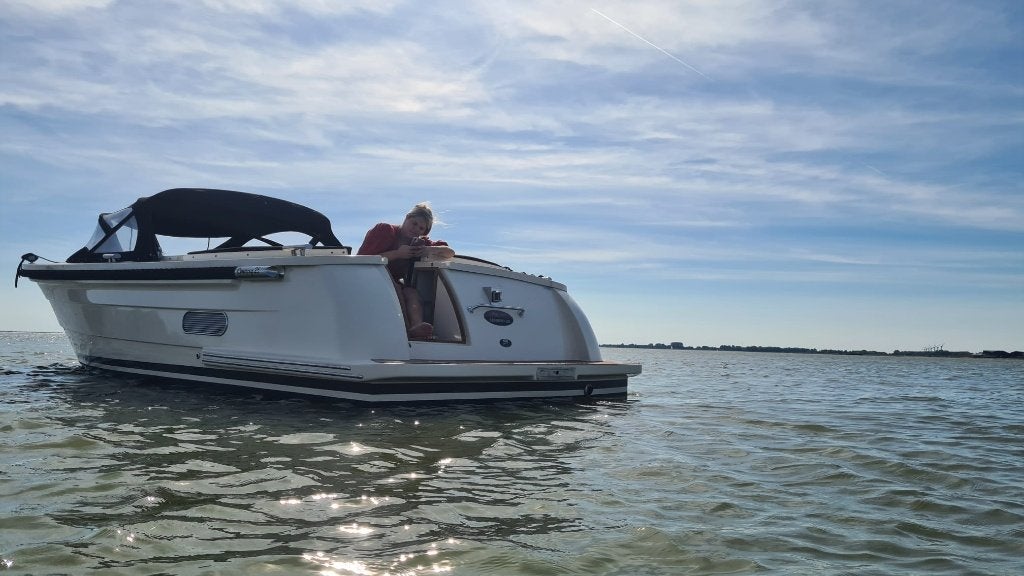 Antaris Connery 25 Vetus 65pk  tendersloep NL, Watersport en Boten, Sloepen, Zo goed als nieuw, Tender, Antaris, Afdekzeil, Anker