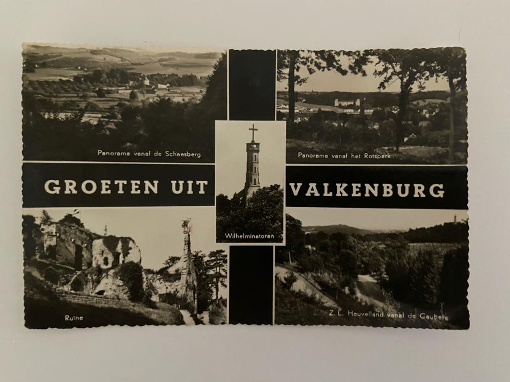Valkenburg groeten uit, Ophalen of Verzenden, 1940 tot 1960, Limburg