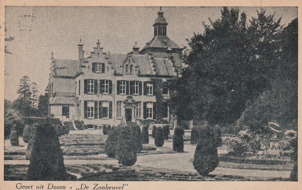 DOORN De Zonheuvel 1949, Verzenden, 1940 tot 1960, Gelopen, Utrecht