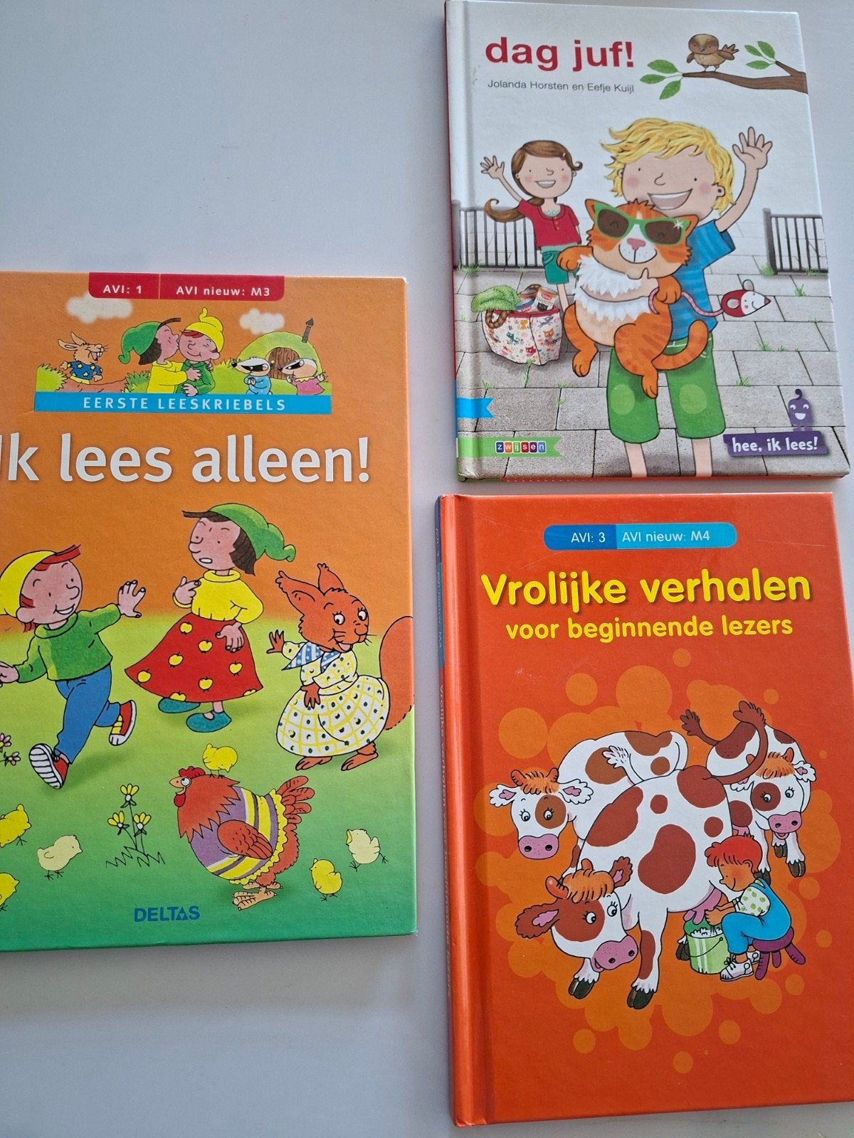 Leeen lezen AVI 1 en 3, M3 en 4, Zwijsen Totaalprijs 10euro, Ophalen of Verzenden, Zo goed als nieuw, Fictie algemeen