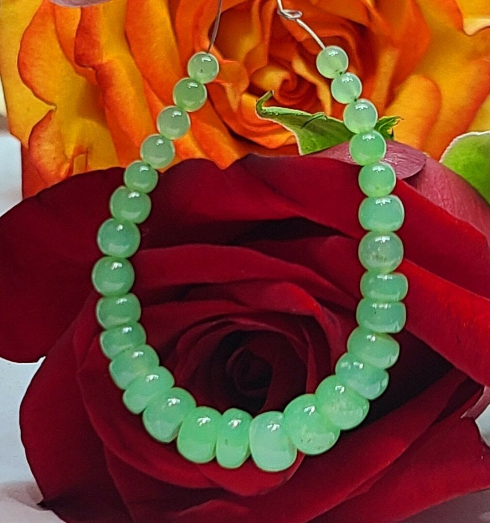 edelstenen AAAAA kwaliteit Australische Chrysopraas uniek, Ophalen of Verzenden, Zo goed als nieuw