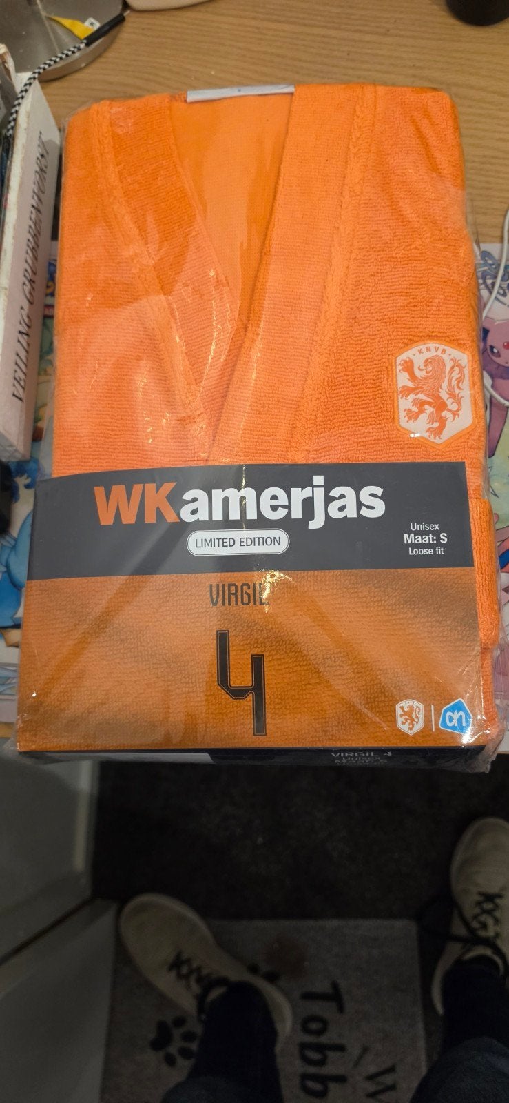 WKamerjas Limited Edition Virgil van Dijk Maat S, Ophalen of Verzenden, Nieuw, KNVB