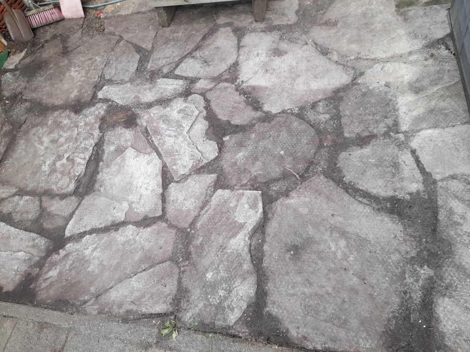 Tuintegels. Terrastegels, stapstenen, Tuin en Terras, Ophalen, Gebruikt, Terrastegels