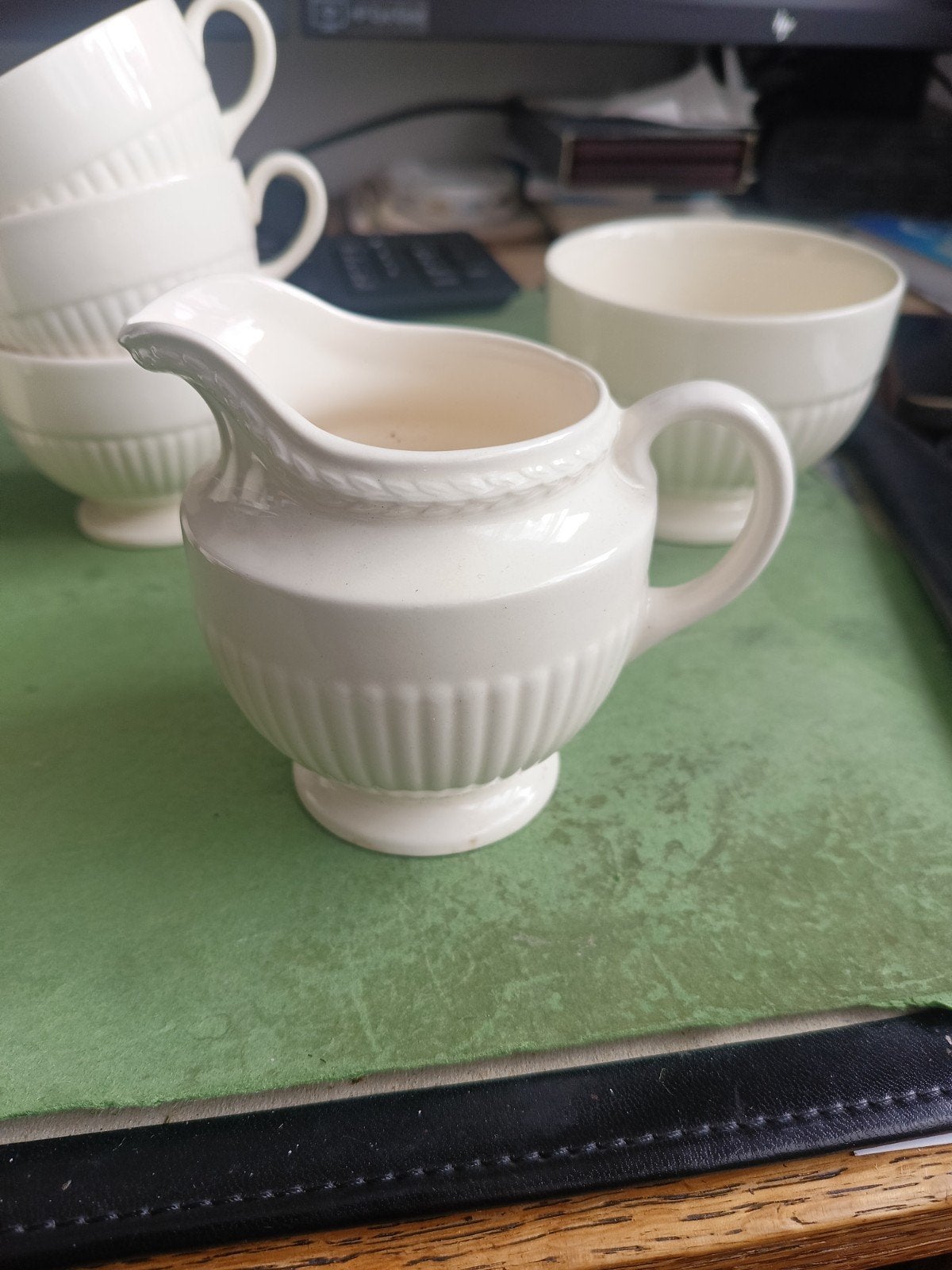 Wedgwood Servies -div kopjes, Suiker & Melk, Ophalen, Gebruikt, Klassiek, Wedgwood