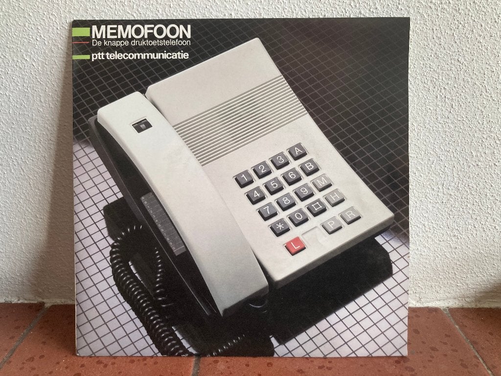 PTT telecommunicatie telefoontoestel single singletje '80, Ophalen of Verzenden, Zo goed als nieuw, Overige typen
