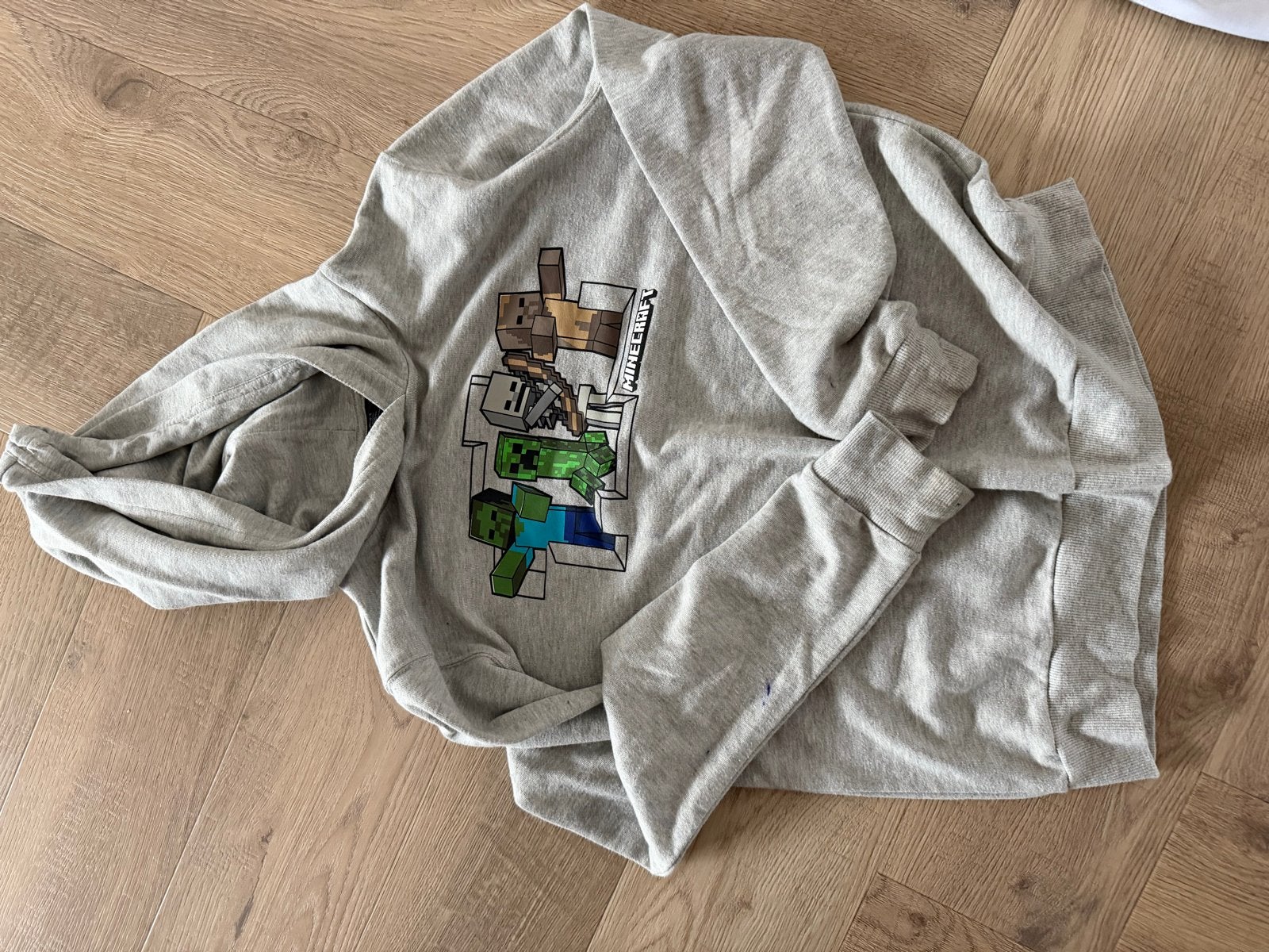 Minecraft trui maat 158/164, Ophalen of Verzenden, Gebruikt, Jongen, Trui of Vest
