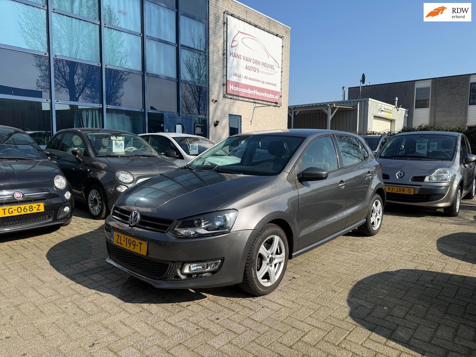 Volkswagen Polo 1.2-12V Trendline 5-drs, Airco, APK 03/27, Auto's, Volkswagen, Voorwielaandrijving, Euro 5, 1198 cc, Bedrijf