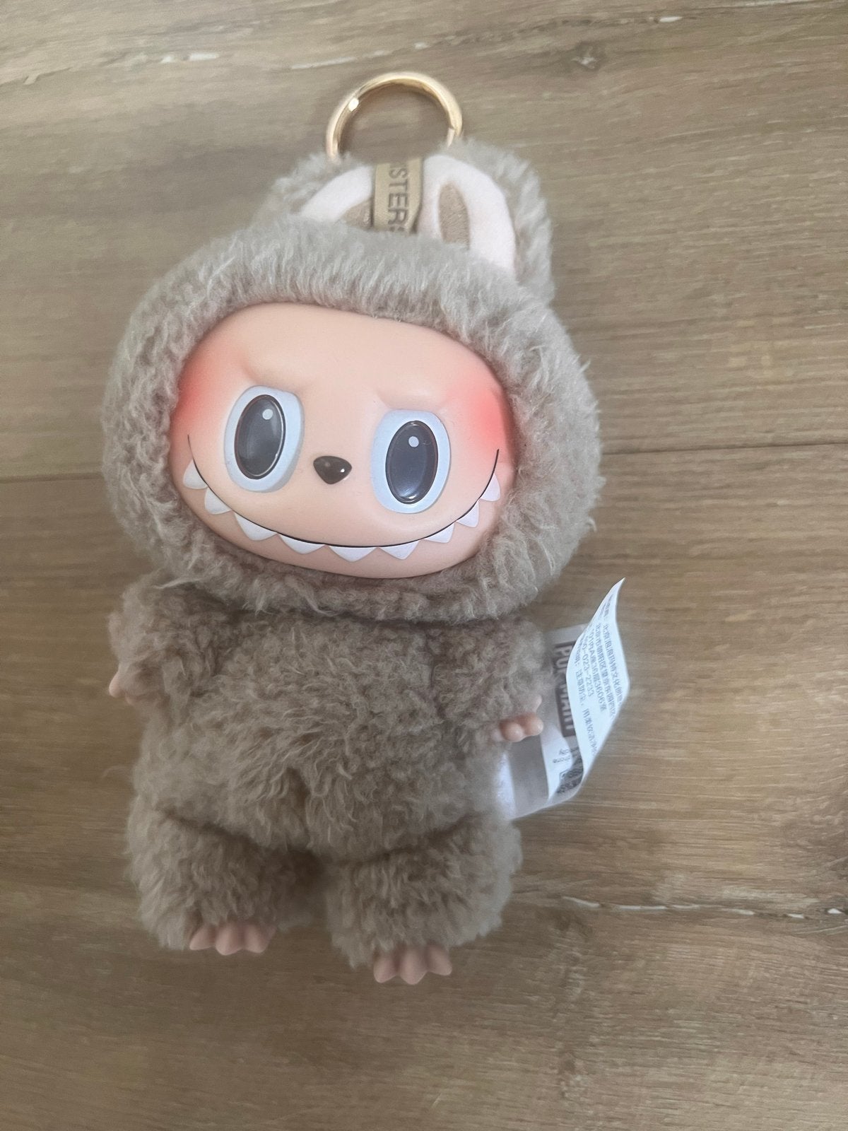 Pop Mart The Monsters Labubu Pluche Sleutelhanger, Verzamelen, Ophalen of Verzenden, Nieuw, Knuffel of Figuurtje