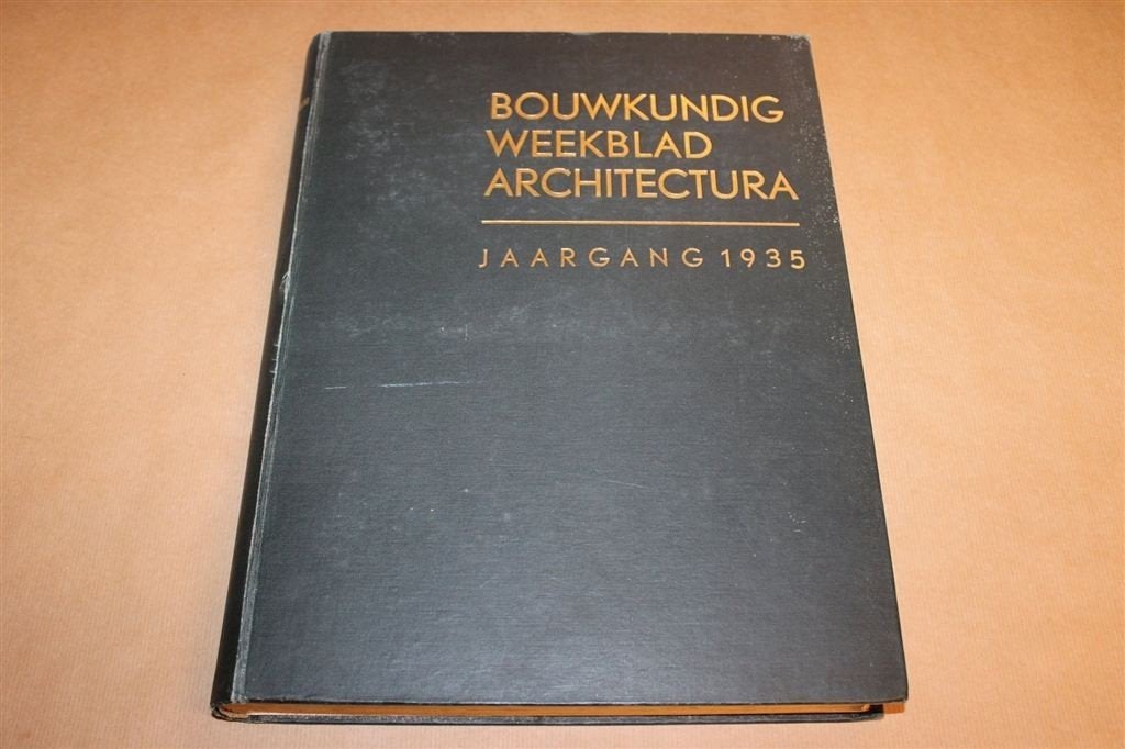 Bouwkundig Weekblad Architectura 1935 — 56e Jaargang, Ophalen of Verzenden, Gelezen, Architecten